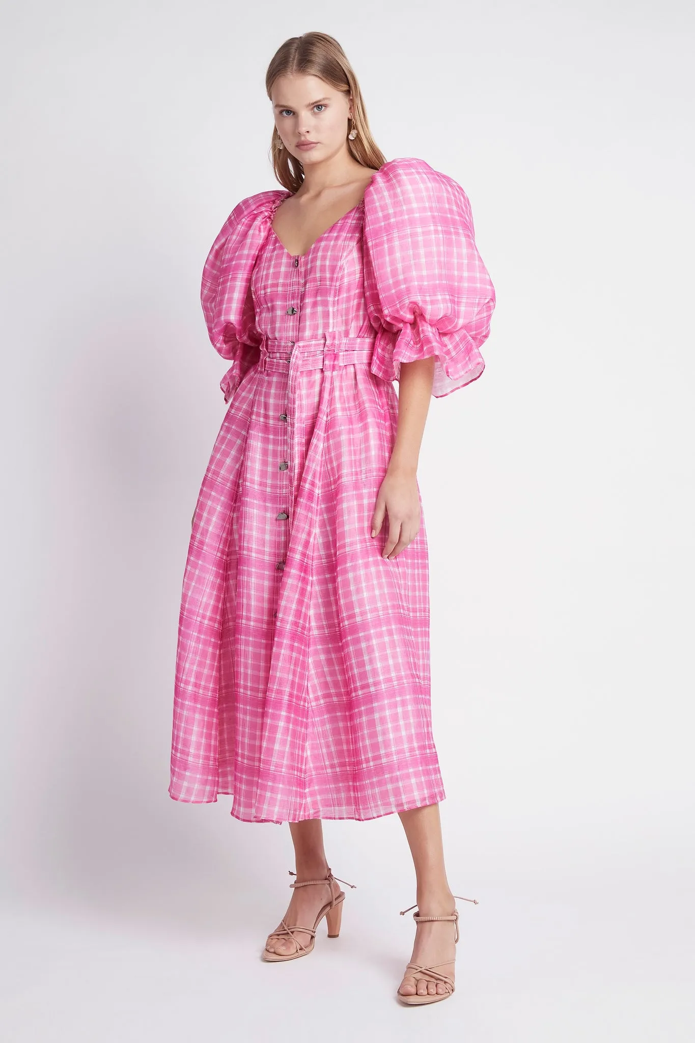 Bungalow Puff Sleeve Dress sold by Aje product image thumbnail 3