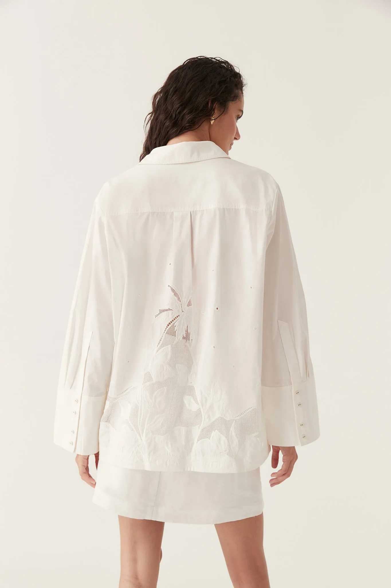 Agua Embroidered Shirt sold by Aje product image thumbnail 5