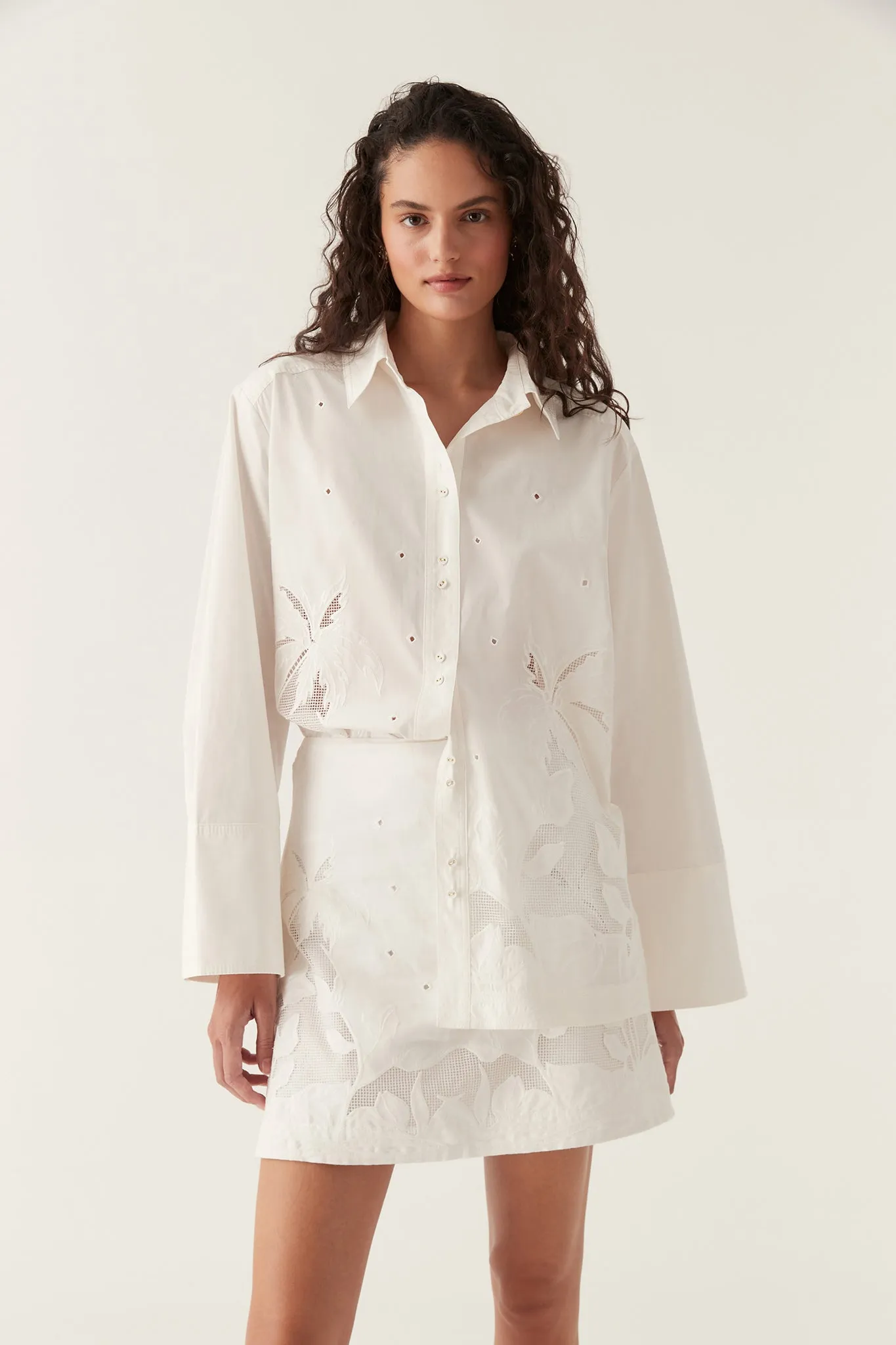 Agua Embroidered Shirt sold by Aje product image thumbnail 3