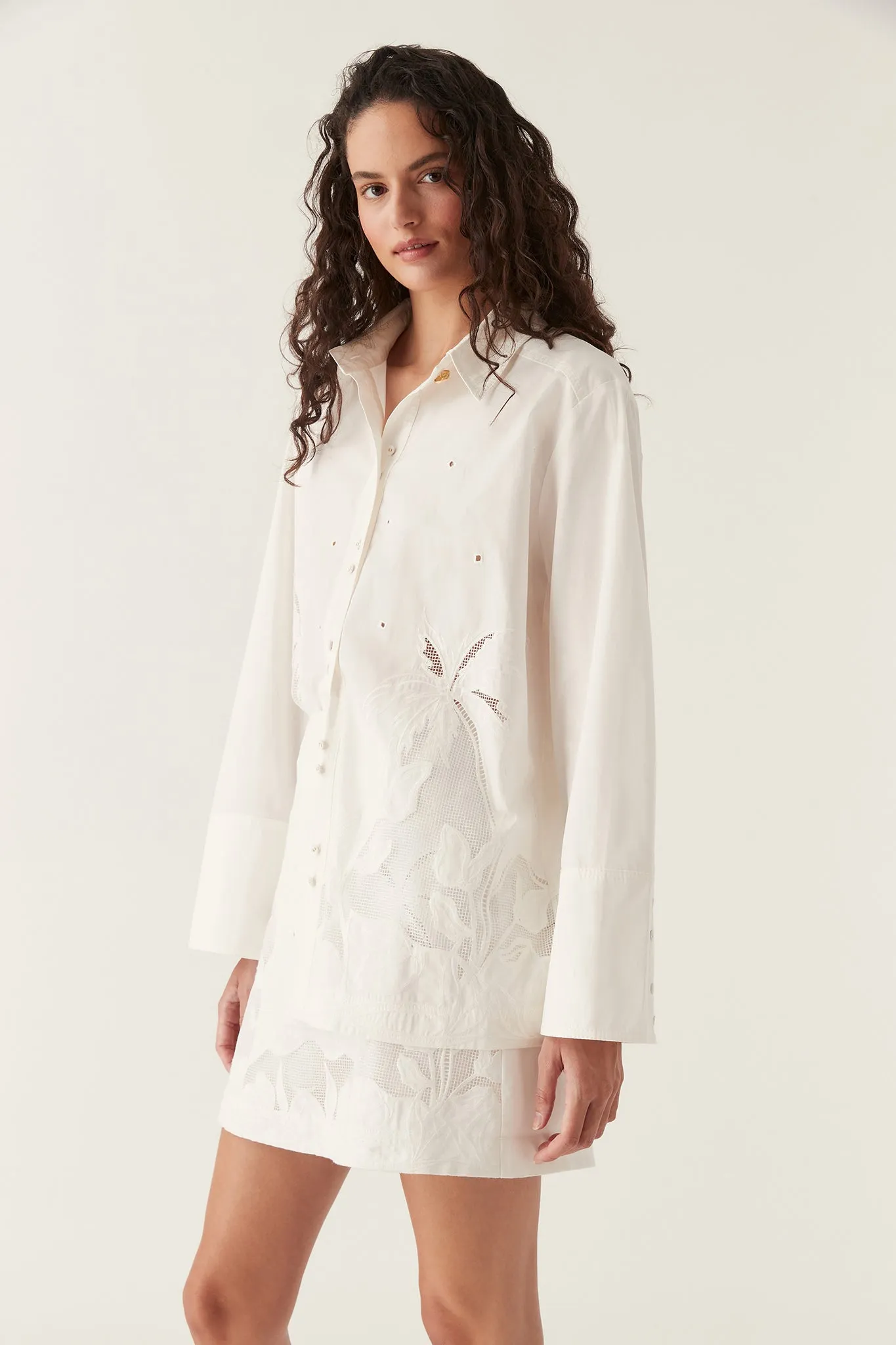 Agua Embroidered Shirt sold by Aje product image thumbnail 4