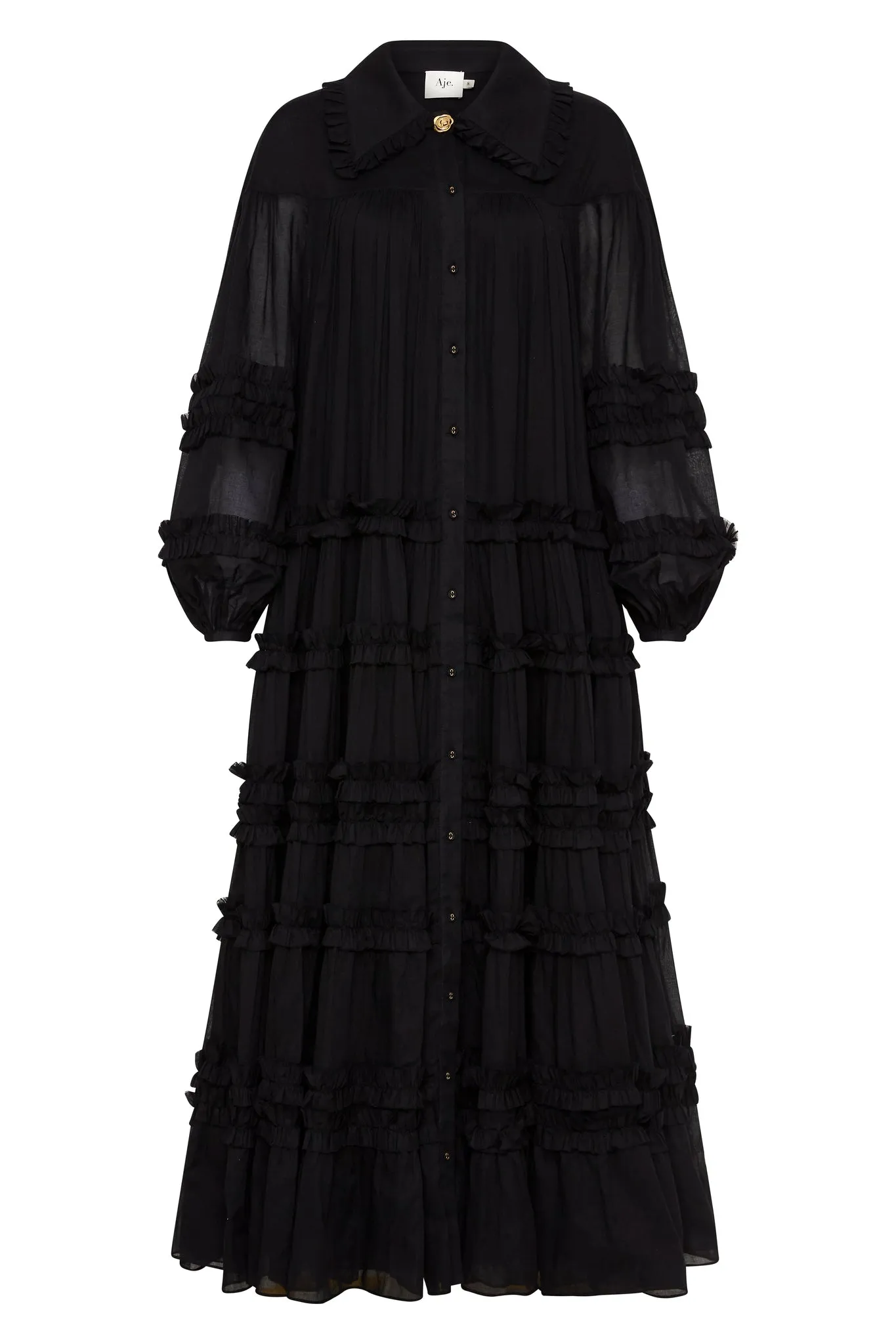 Memento Tiered Maxi Dress sold by Aje product image thumbnail 2