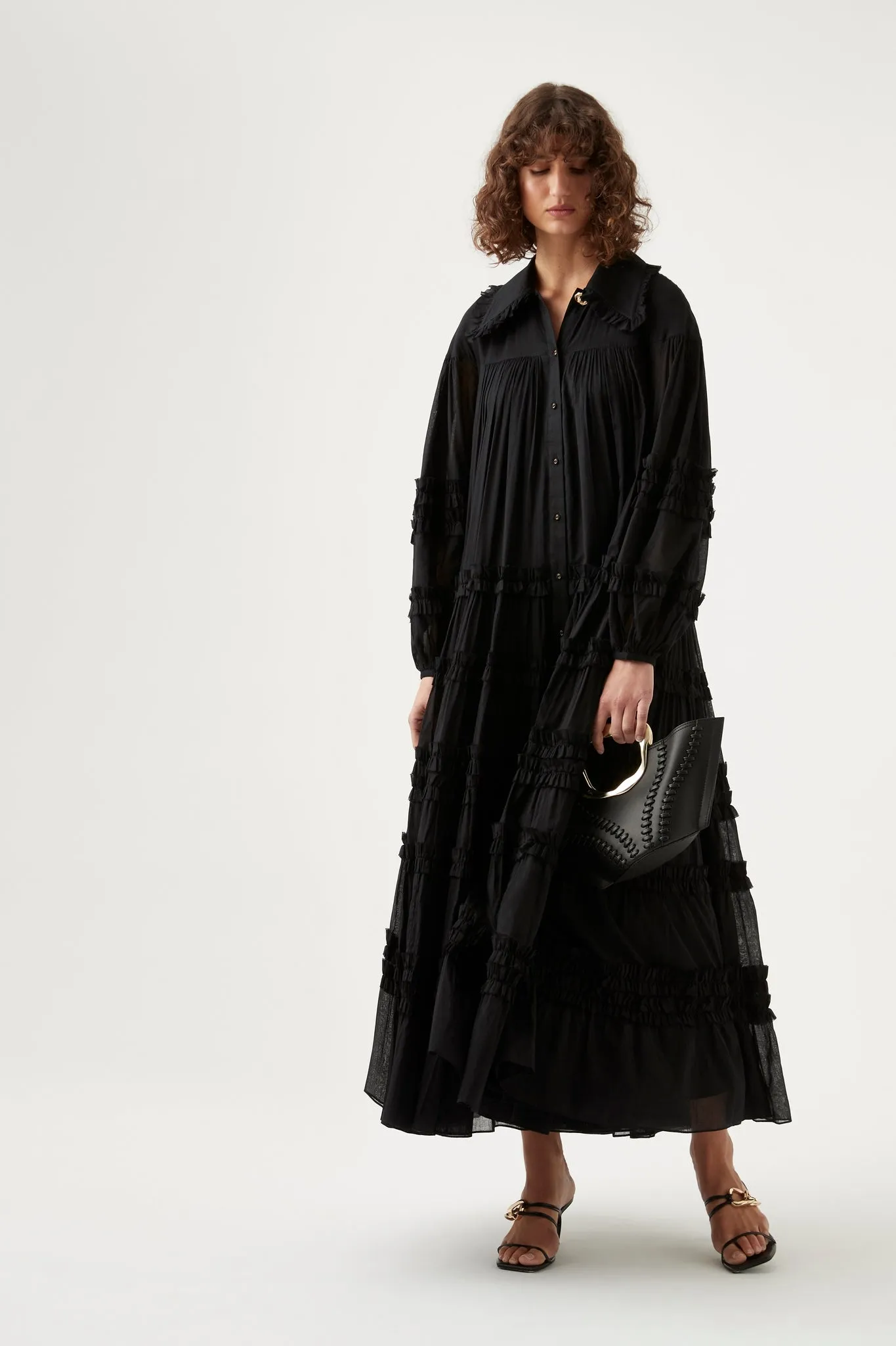 Memento Tiered Maxi Dress sold by Aje product image thumbnail 3