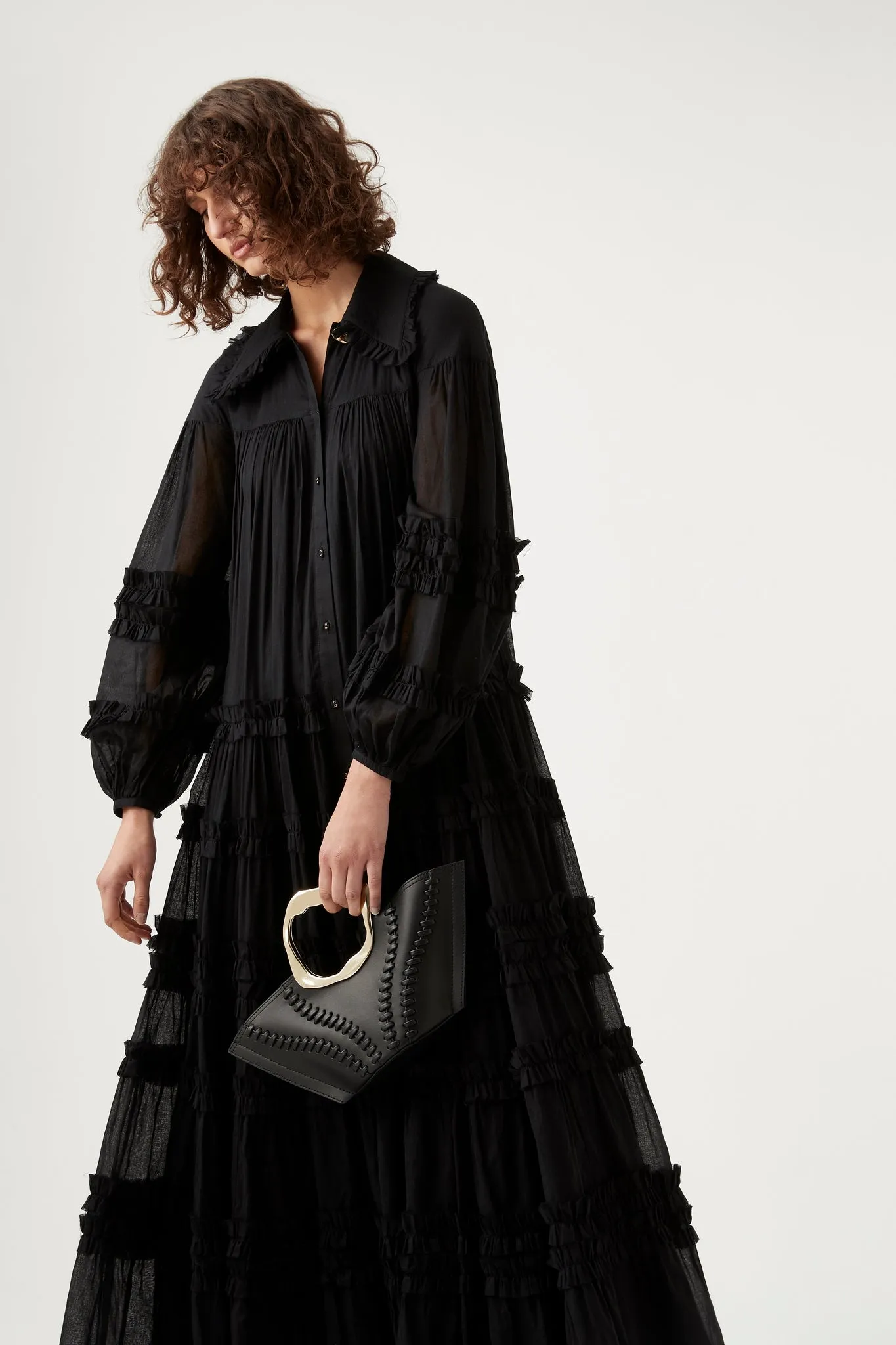 Memento Tiered Maxi Dress sold by Aje product image thumbnail 4