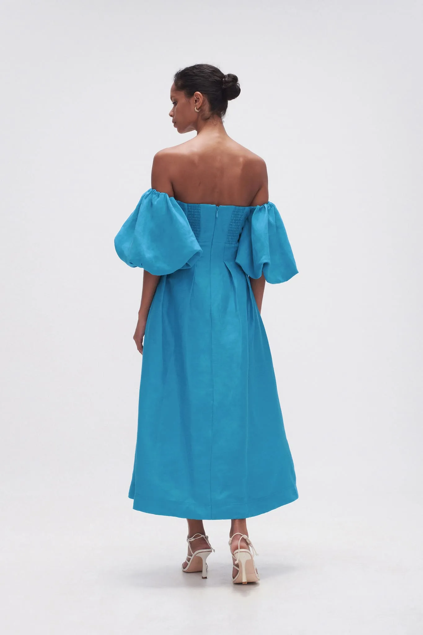 Eugenie Off Shoulder Midi Dress sold by Aje product image thumbnail 5