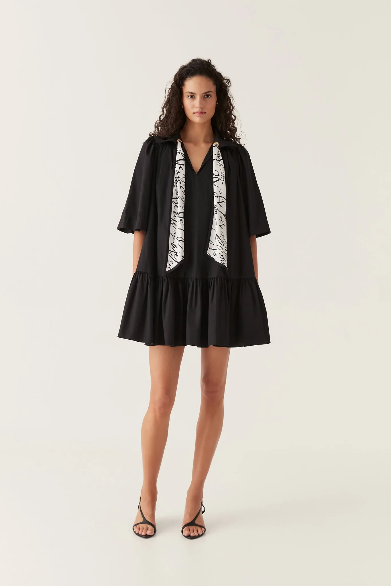Chloe Scarf Mini Dress sold by Aje