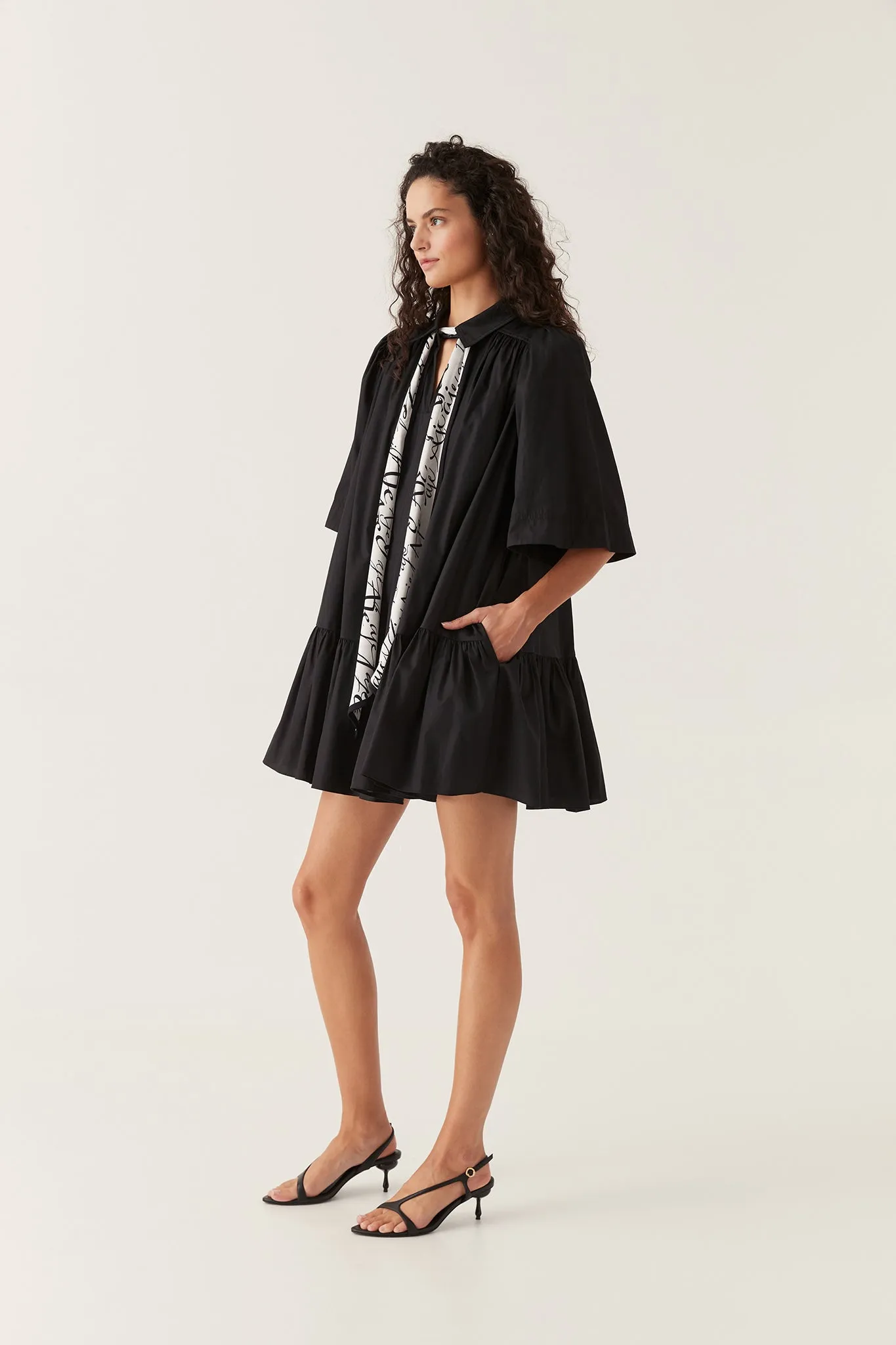 Chloe Scarf Mini Dress sold by Aje product image thumbnail 5