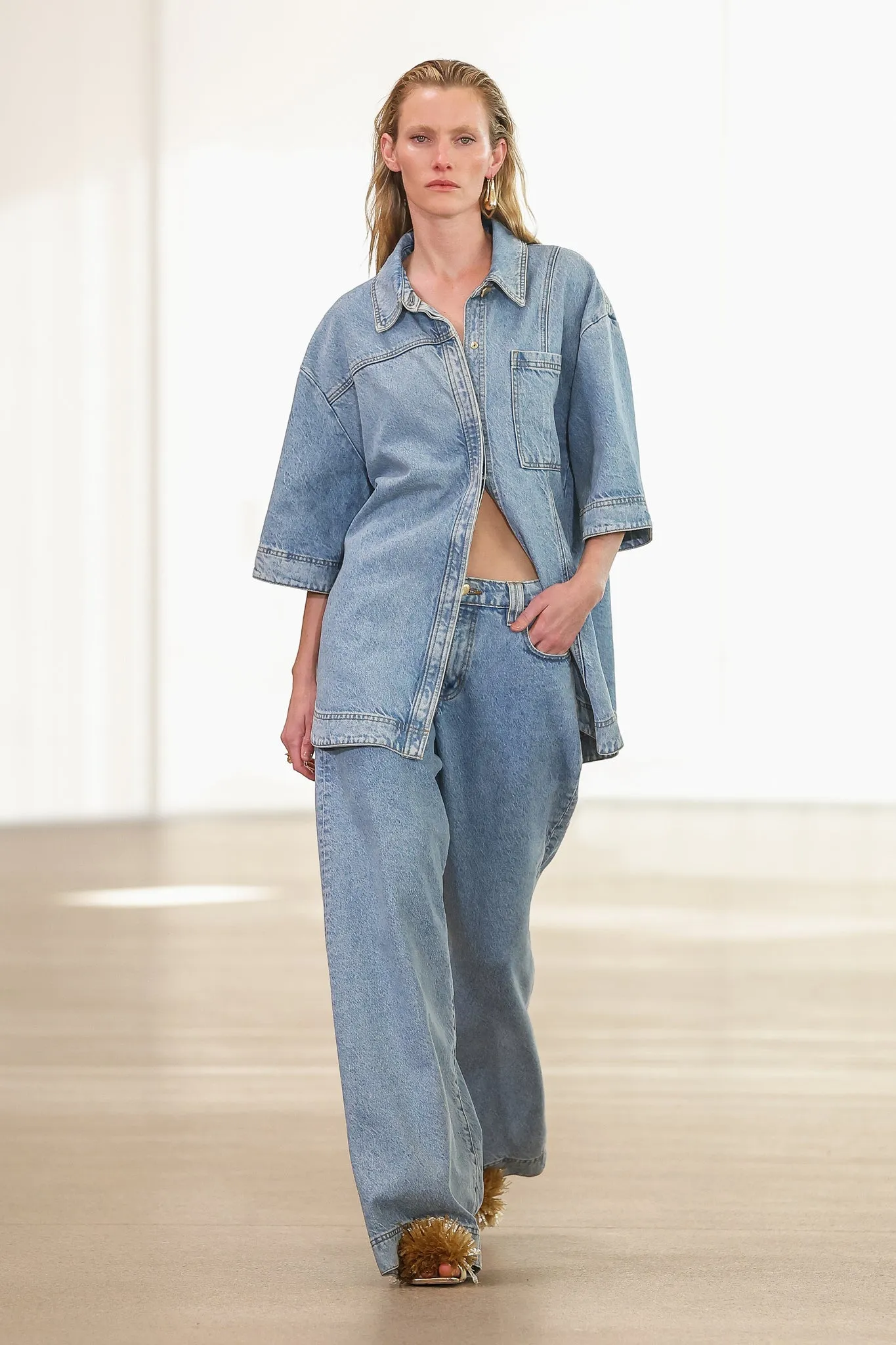 Aje x Outland Denim Top sold by Aje product image thumbnail 3