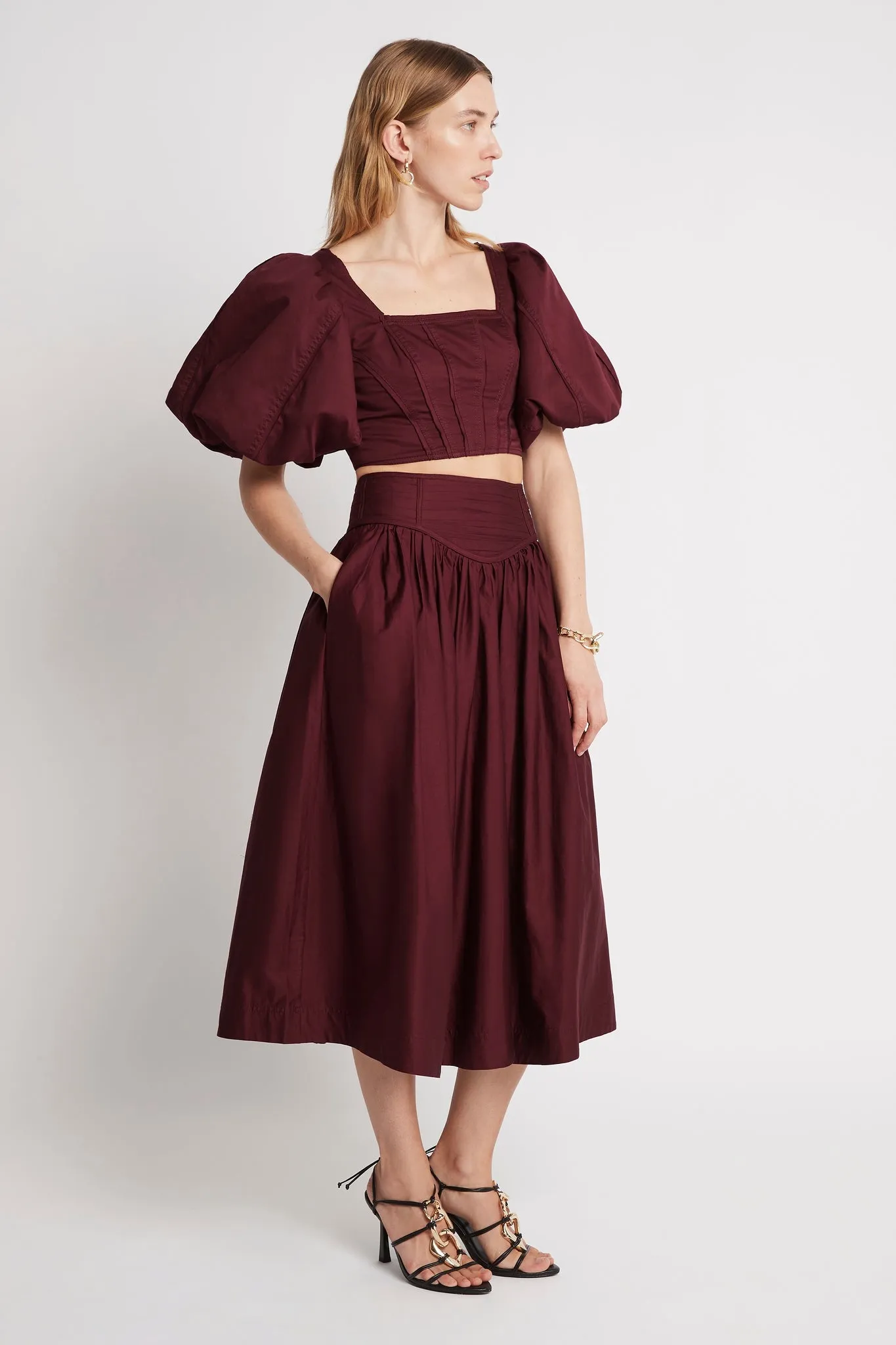 Estelle Midi Skirt sold by Aje product image thumbnail 3