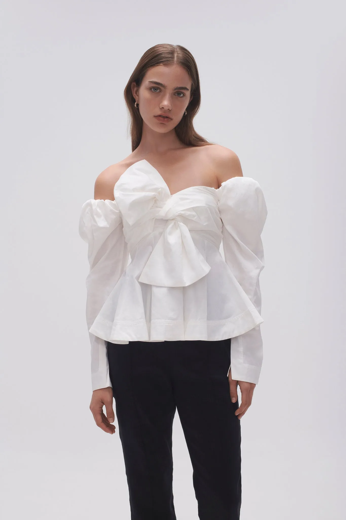 Valentina Strapless Bow Top sold by Aje product image thumbnail 3