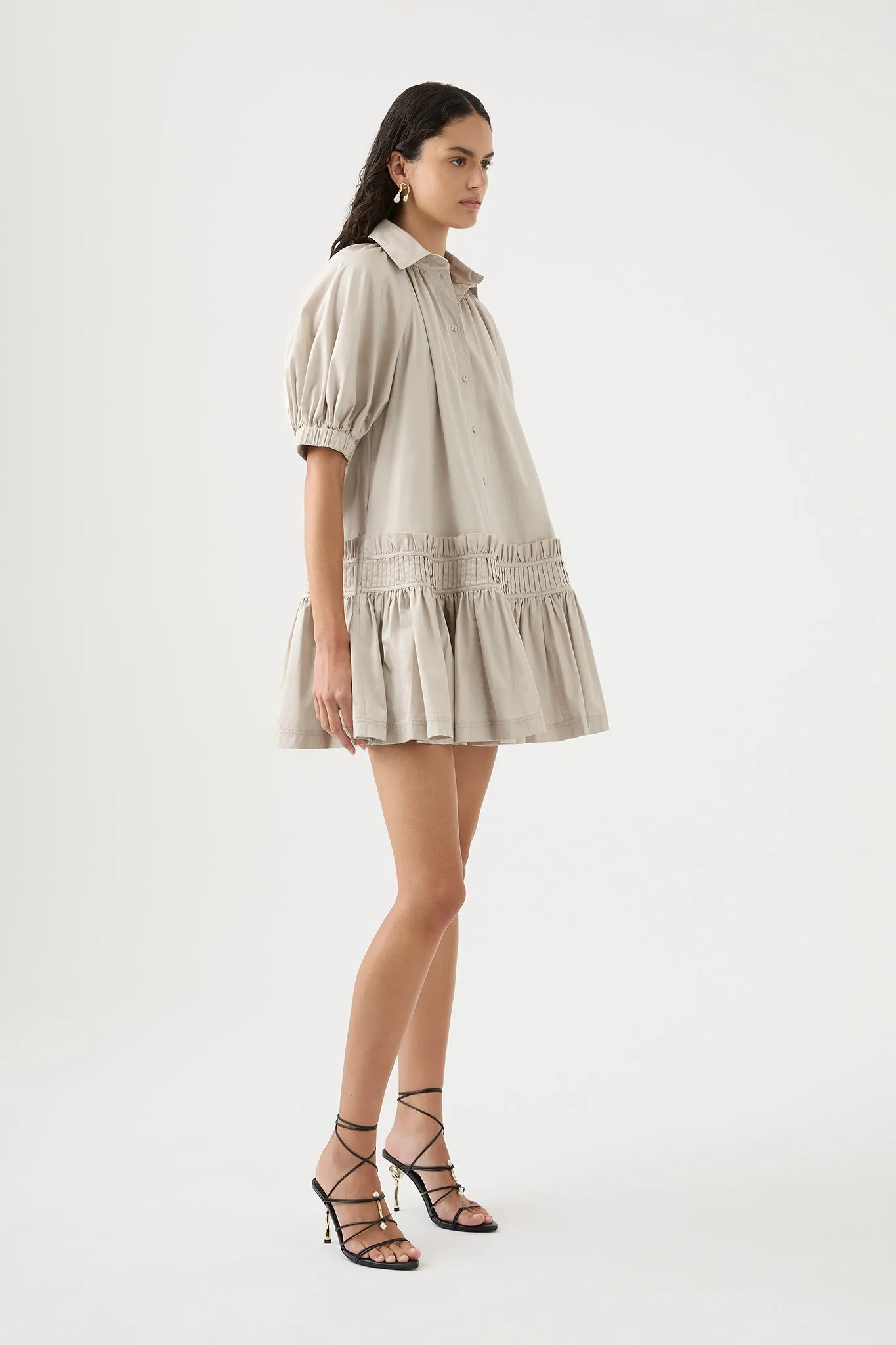 Novella Mini Smock Dress sold by Aje product image thumbnail 3