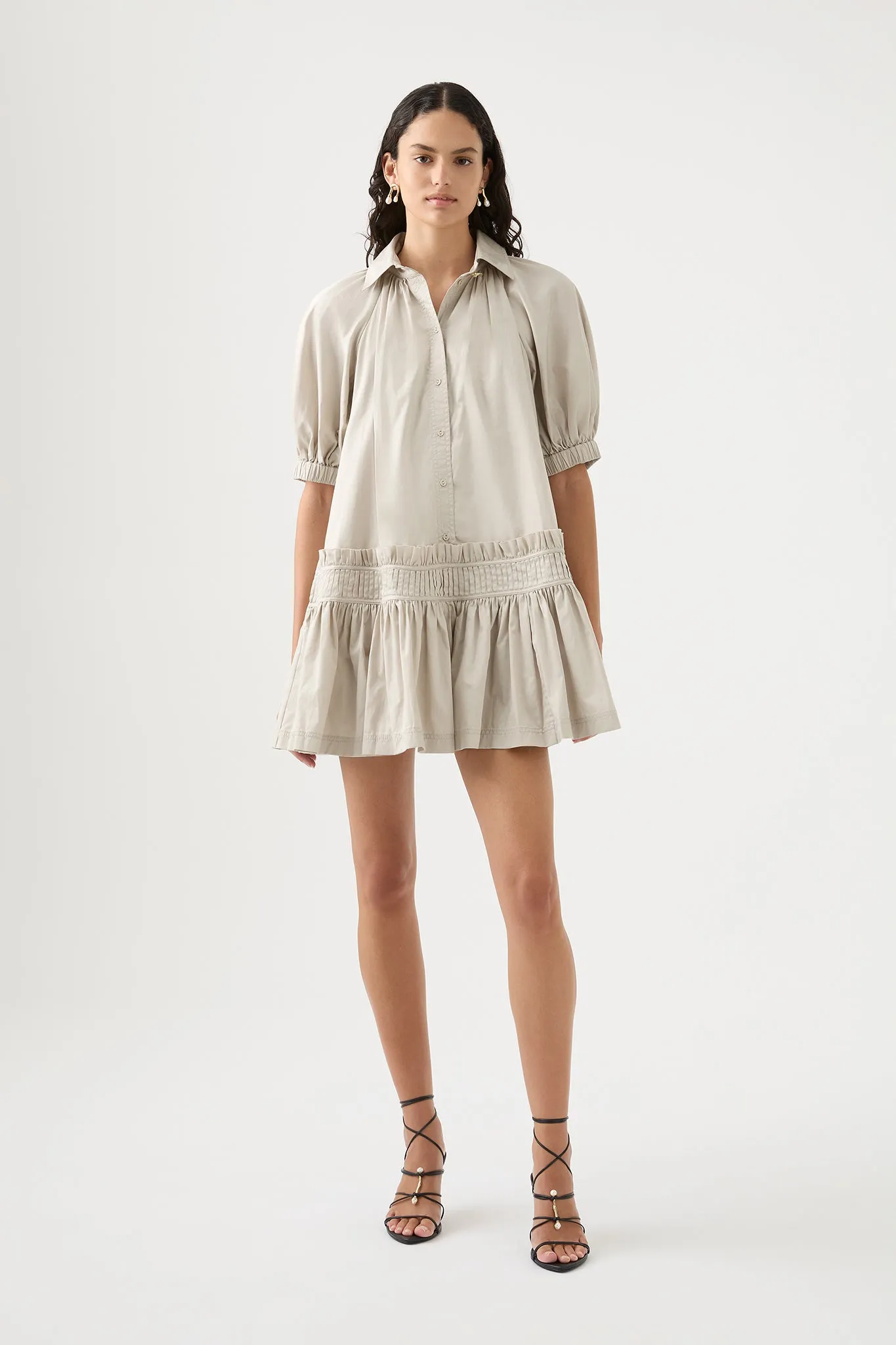 Novella Mini Smock Dress sold by Aje