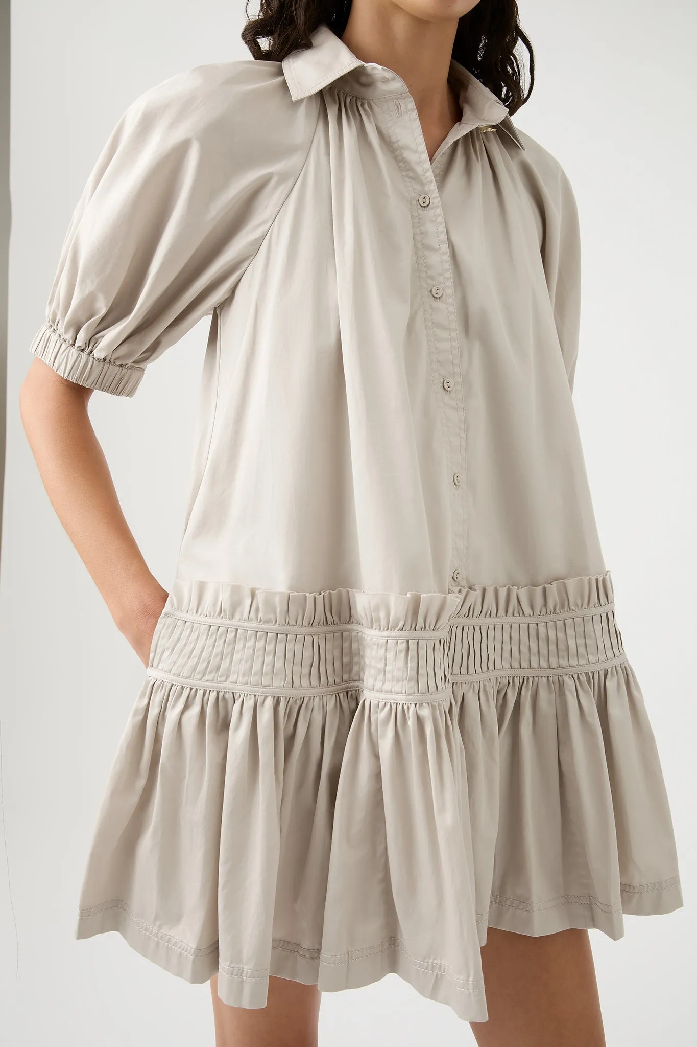 Novella Mini Smock Dress sold by Aje product image thumbnail 4