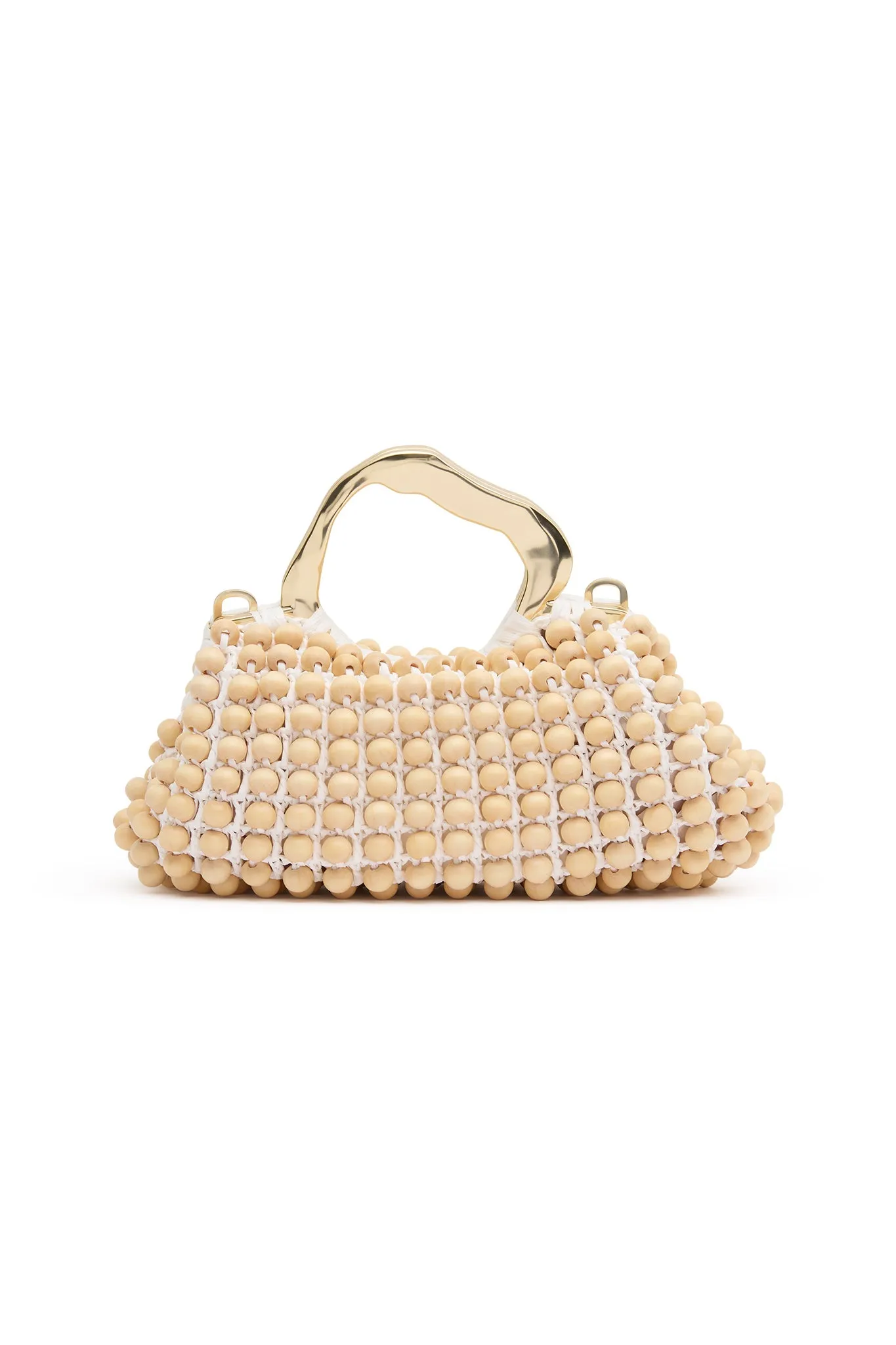 Valerie Beaded Frame Clutch sold by Aje