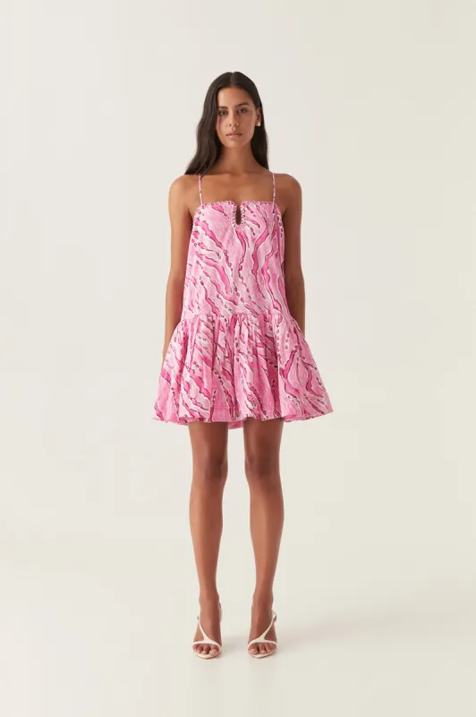 Willow Sweetheart Mini Dress sold by Aje
