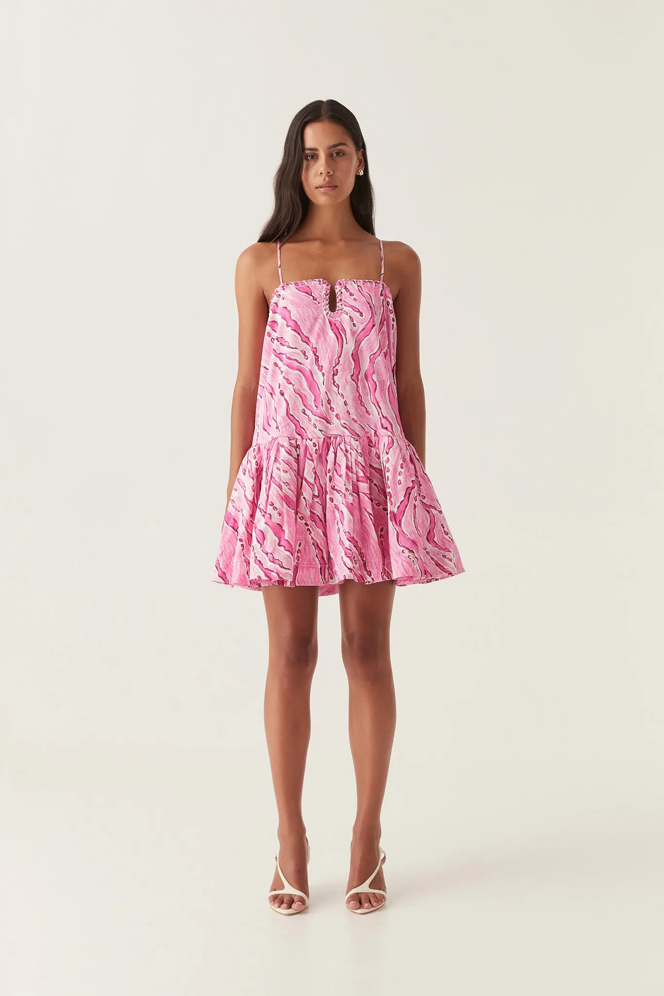 Willow Sweetheart Mini Dress sold by Aje