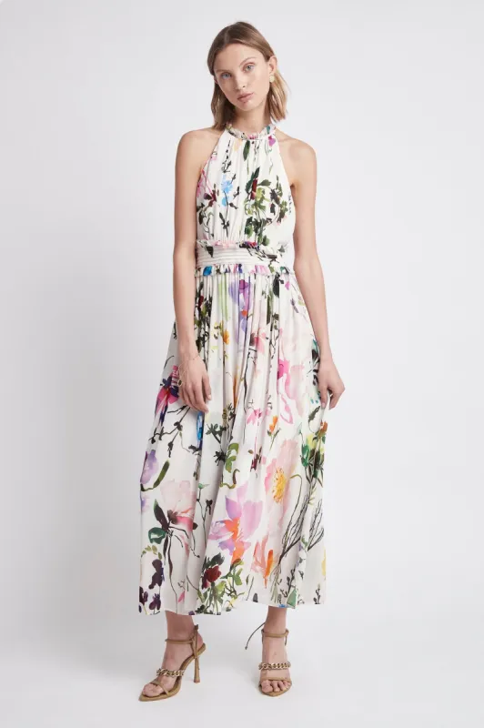 Introspect High Neck Midi Dress sold by Aje