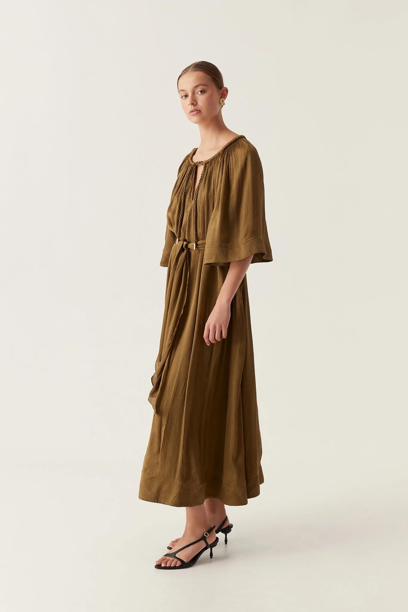Seraphina Silk Midi Dress sold by Aje product image thumbnail 3