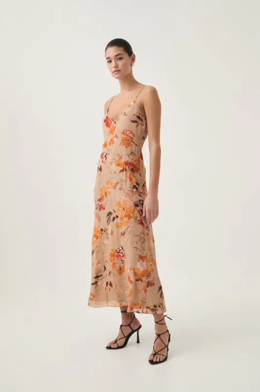 Exurbia Seamed Midi Dress sold by Aje