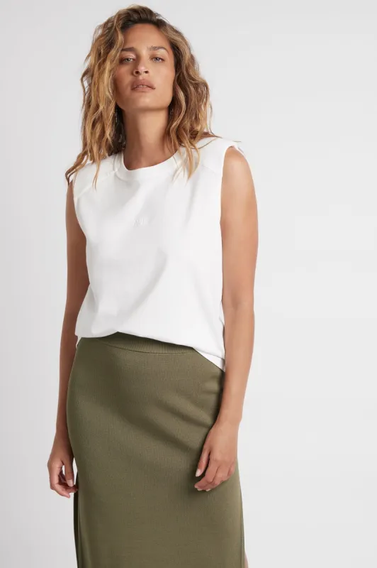 Castello Logo Tank Top sold by Aje