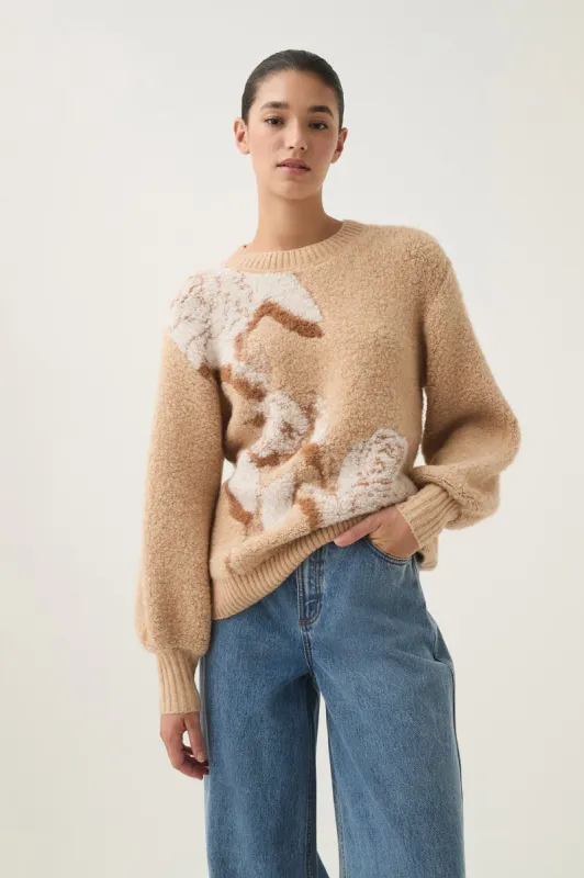 Cavetto Jacquard Knit sold by Aje