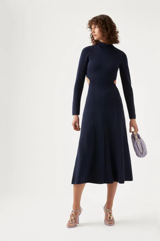 【Aje.】Nova Pleated Midi Dress Nova Pleated Midi Dress | Lilac | Aje – Aje ROW