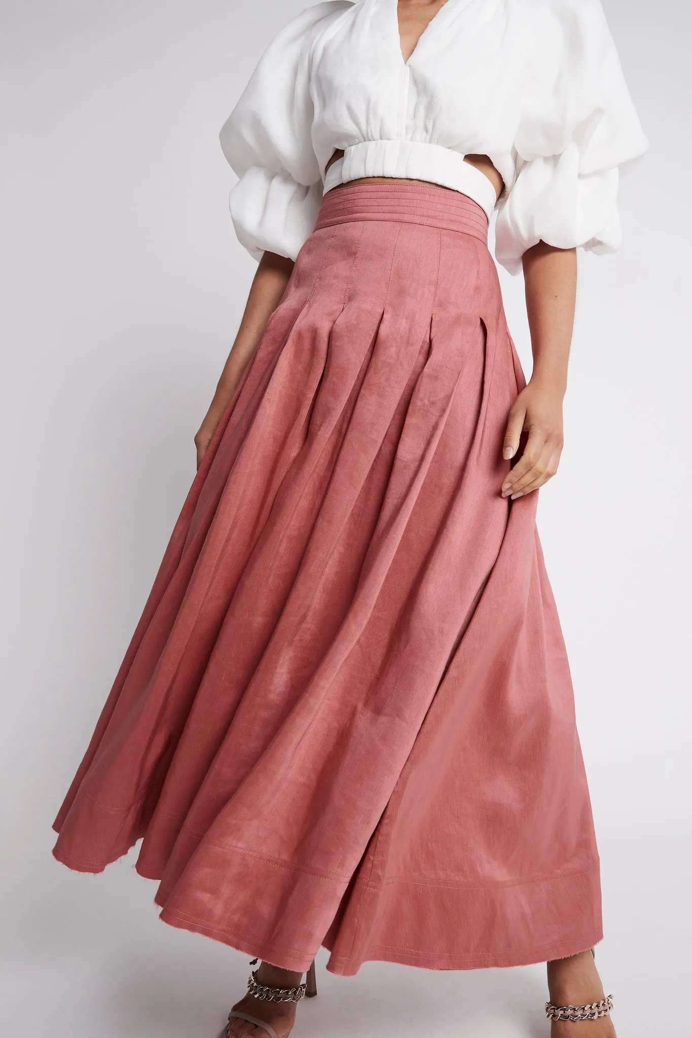 Nova Midi Skirt sold by Aje product image thumbnail 4