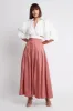 Nova Midi Skirt sold by Aje