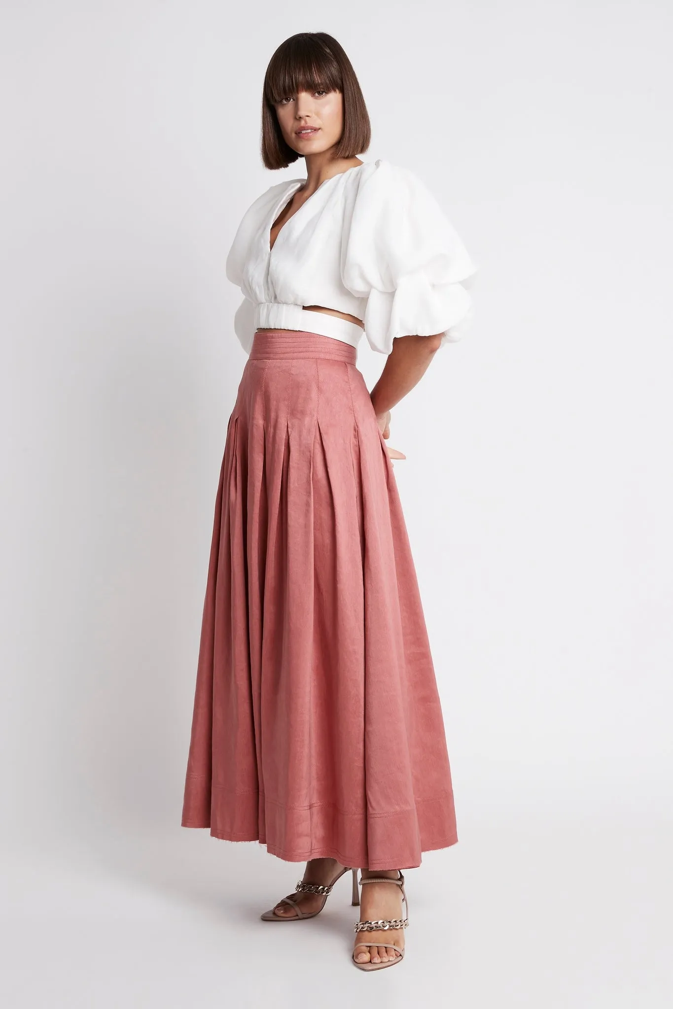 Nova Midi Skirt sold by Aje product image thumbnail 3