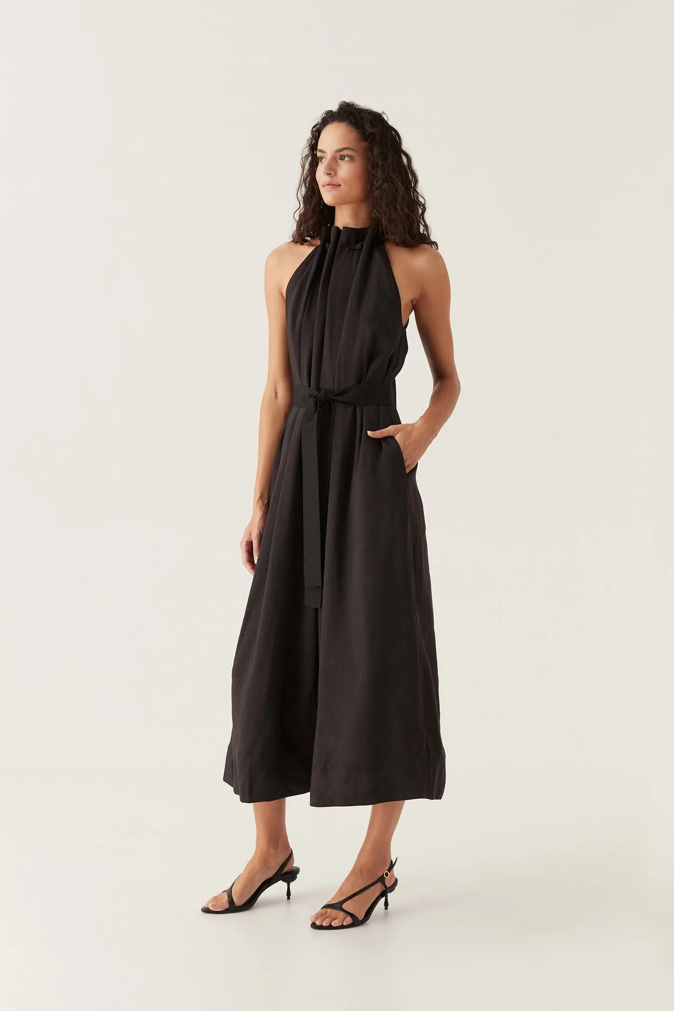 Mariel Trapeze Midi Dress sold by Aje product image thumbnail 3