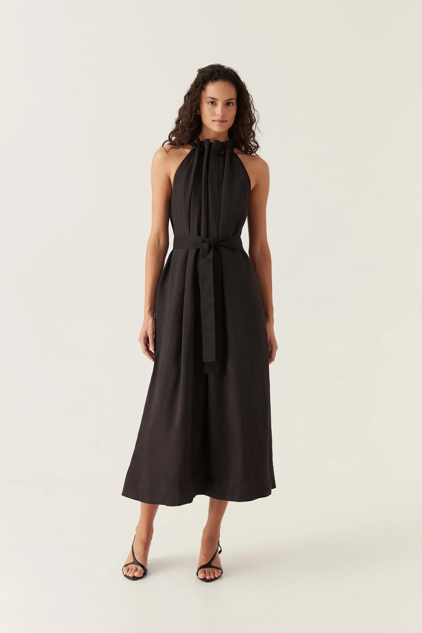 Mariel Trapeze Midi Dress sold by Aje