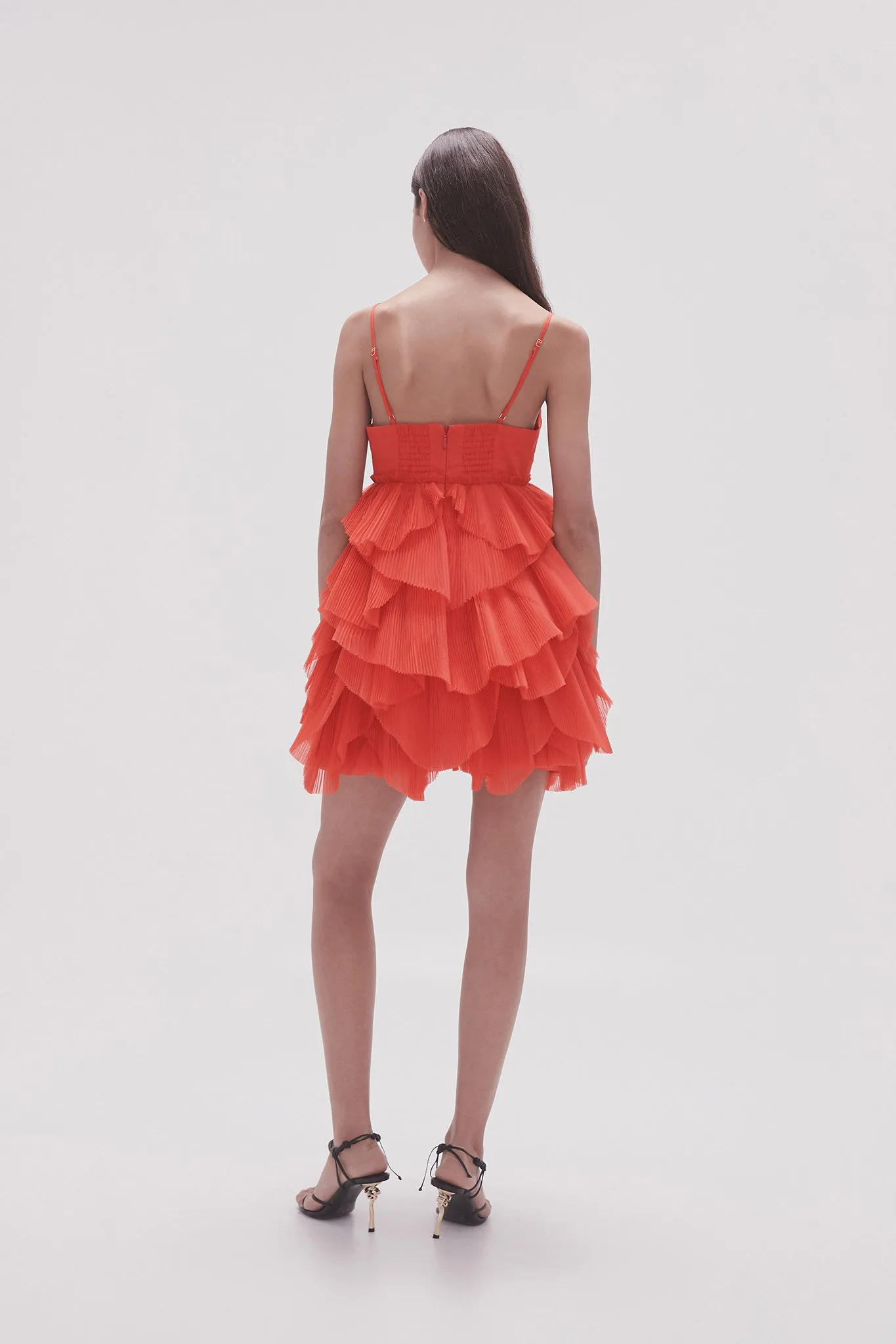 Elsie Pleat Mini Dress sold by Aje product image thumbnail 5