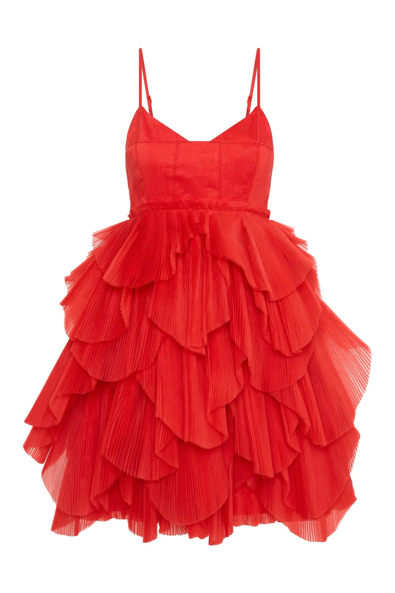 Elsie Pleat Mini Dress sold by Aje product image thumbnail 2