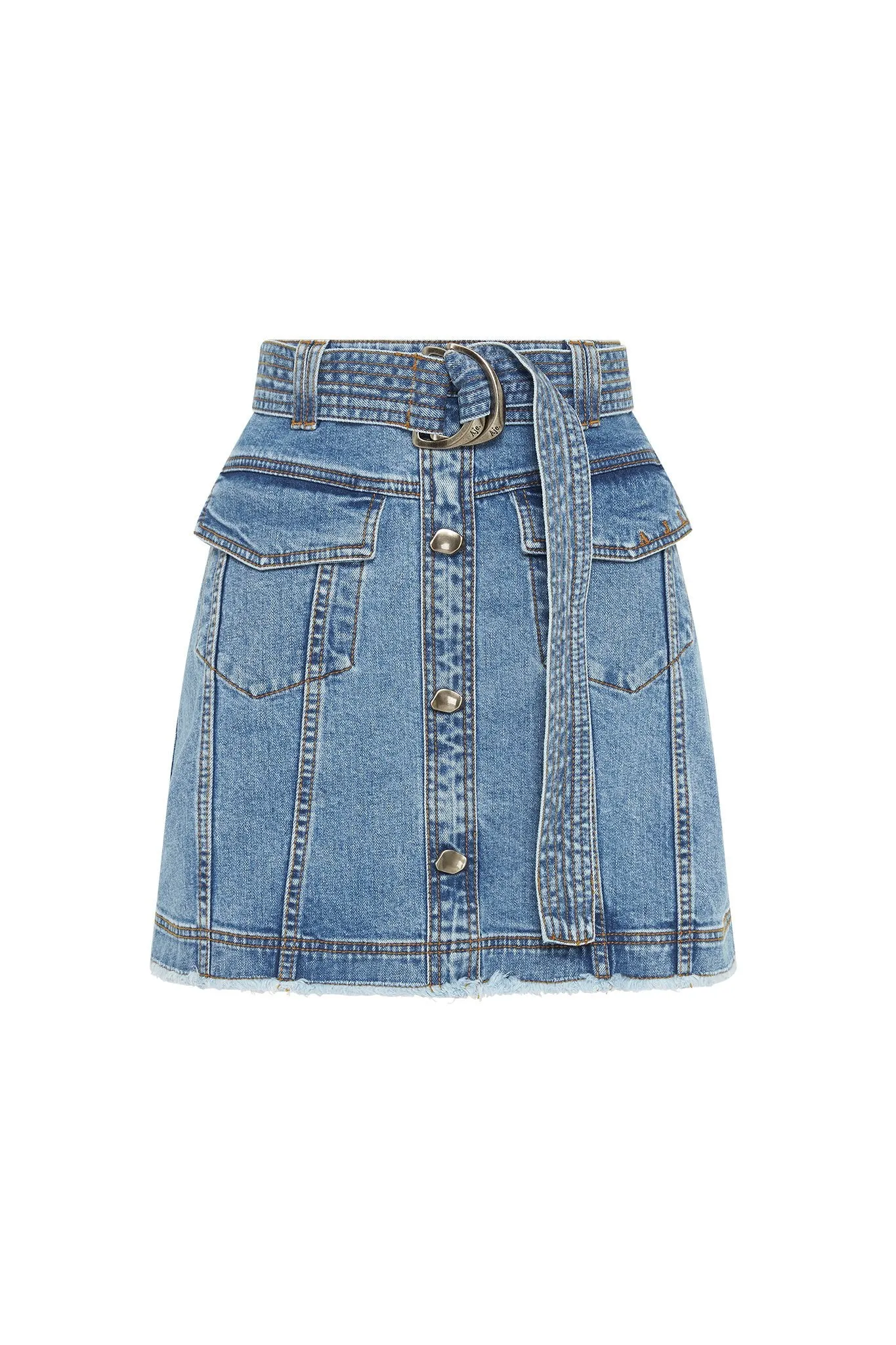 Arlow Denim Mini Skirt sold by Aje product image thumbnail 2