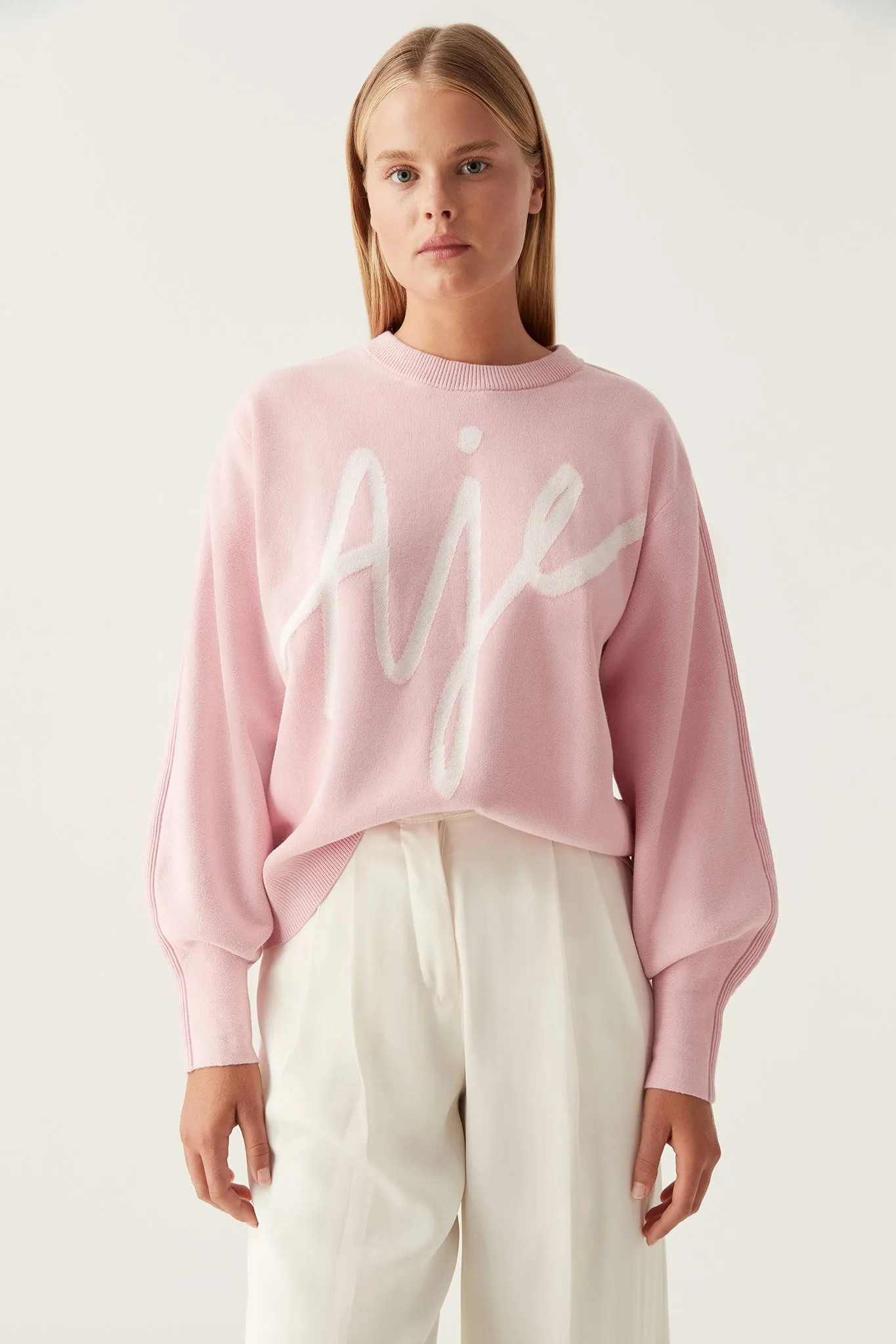 Equation Knit Crew Jumper sold by Aje