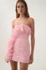 Telma Ruffle Micro Mini Dress sold by Aje