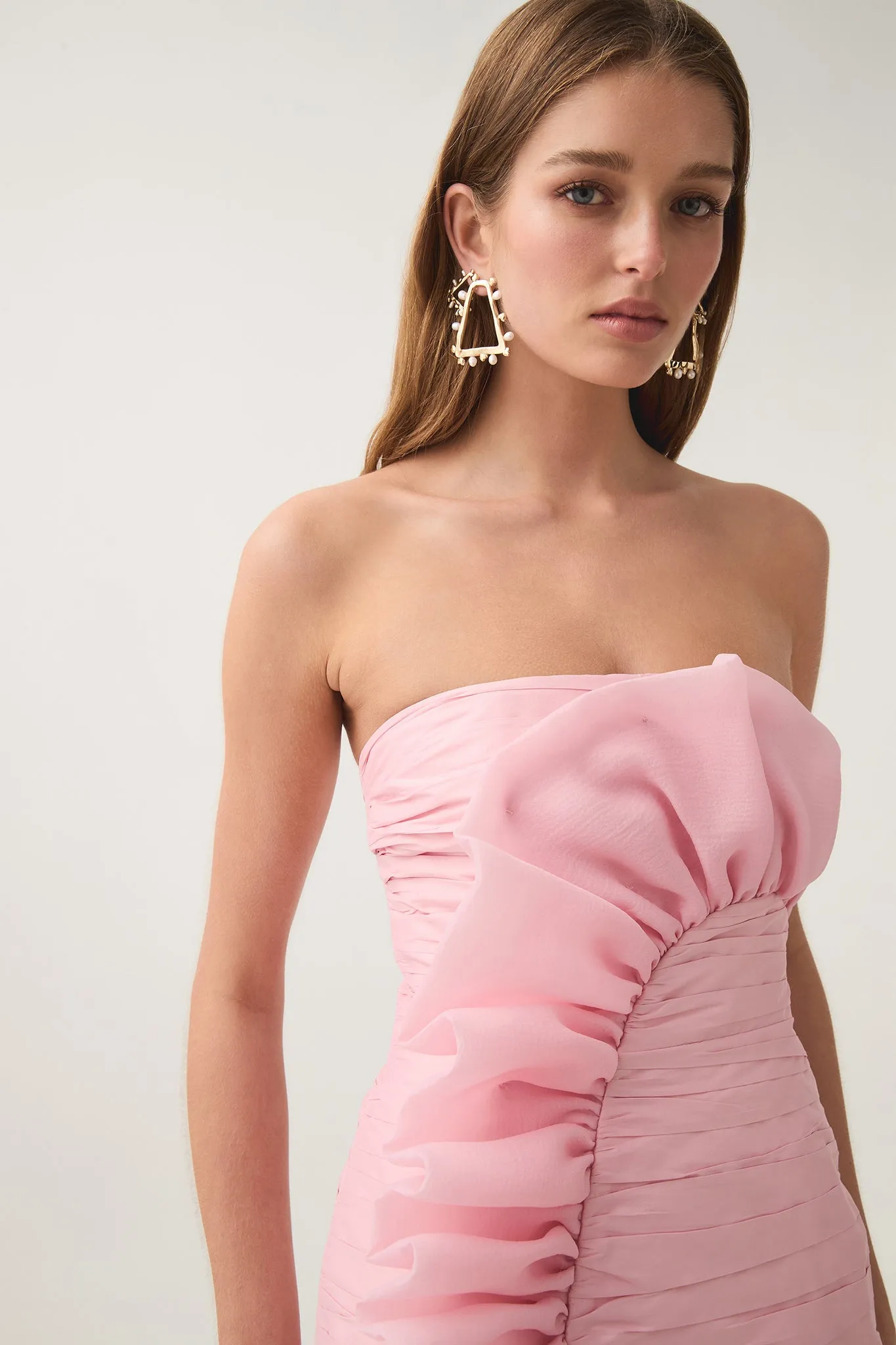 Telma Ruffle Micro Mini Dress sold by Aje product image thumbnail 4