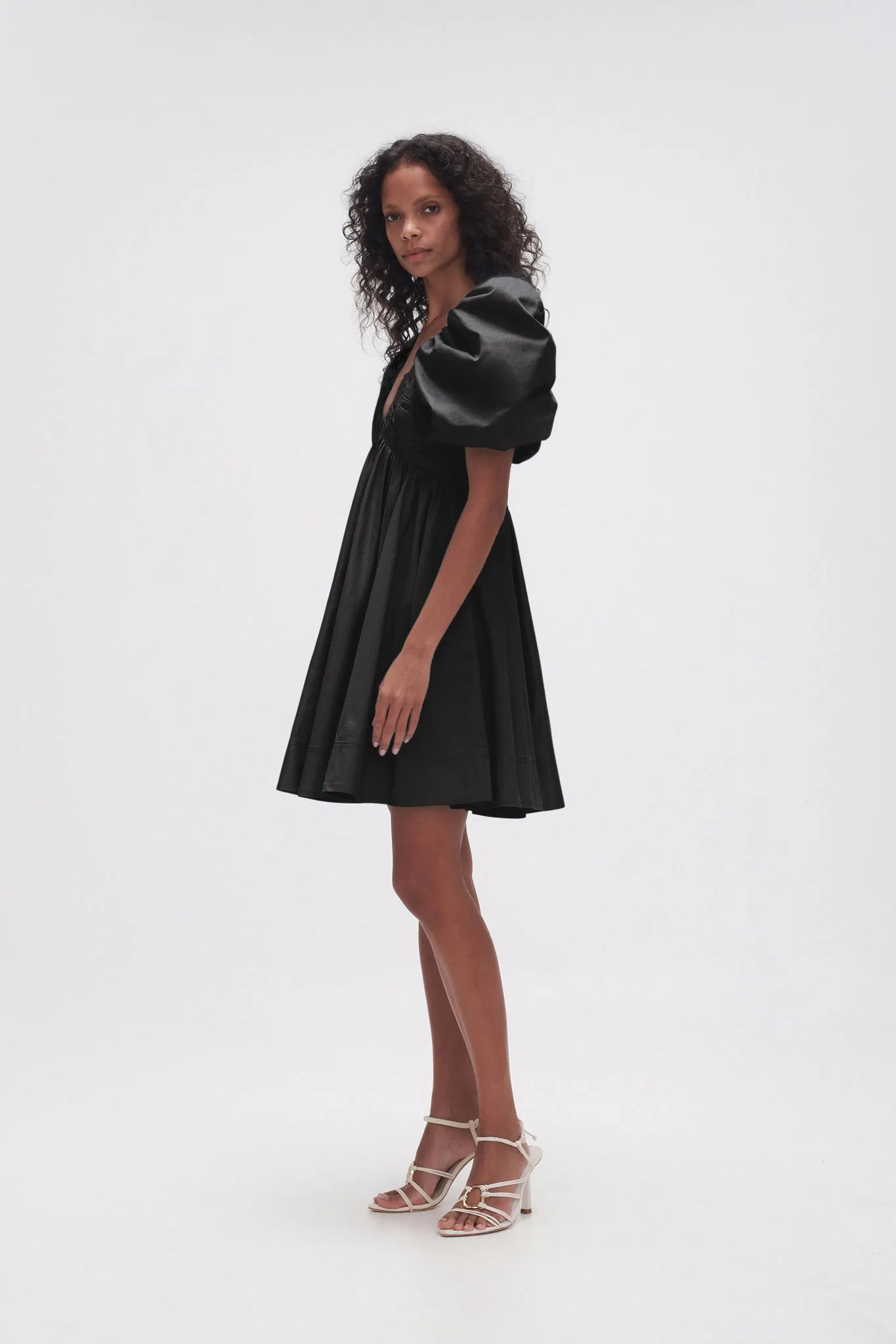 Gabrielle Plunge Mini Dress sold by Aje product image thumbnail 3