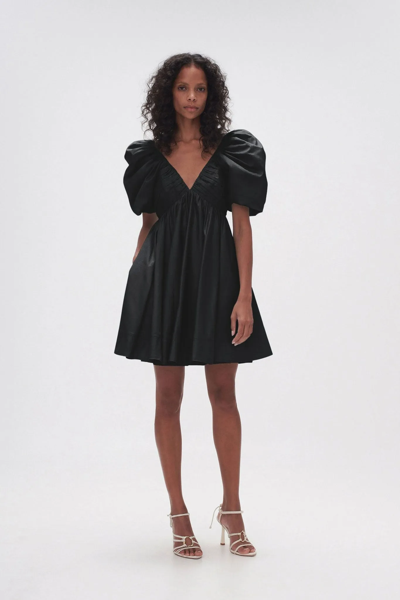 Gabrielle Plunge Mini Dress sold by Aje