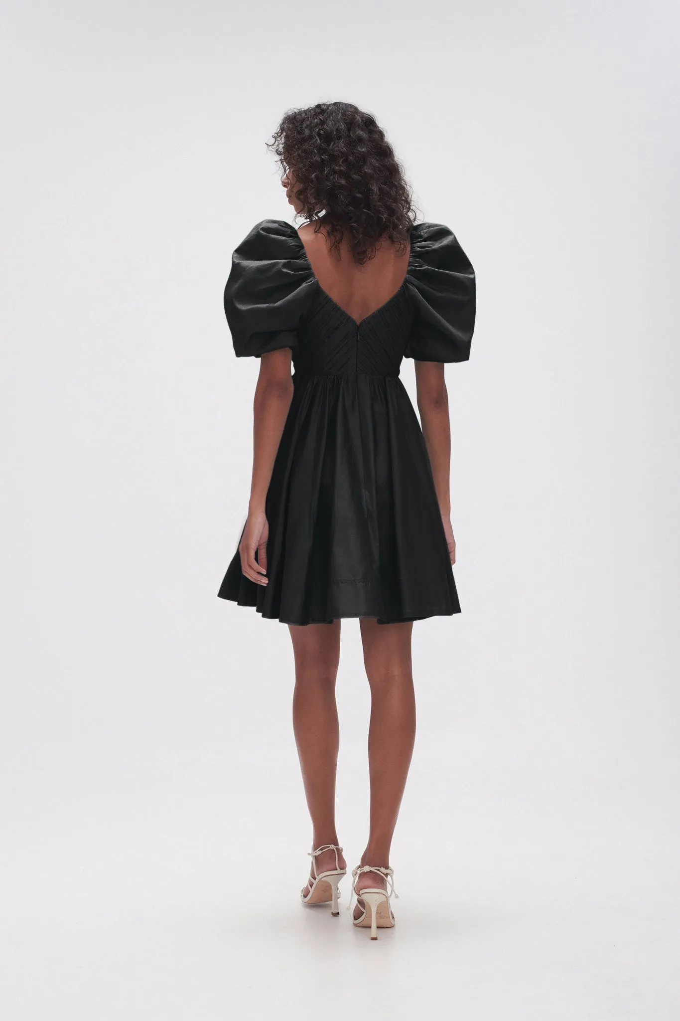 Gabrielle Plunge Mini Dress sold by Aje product image thumbnail 5