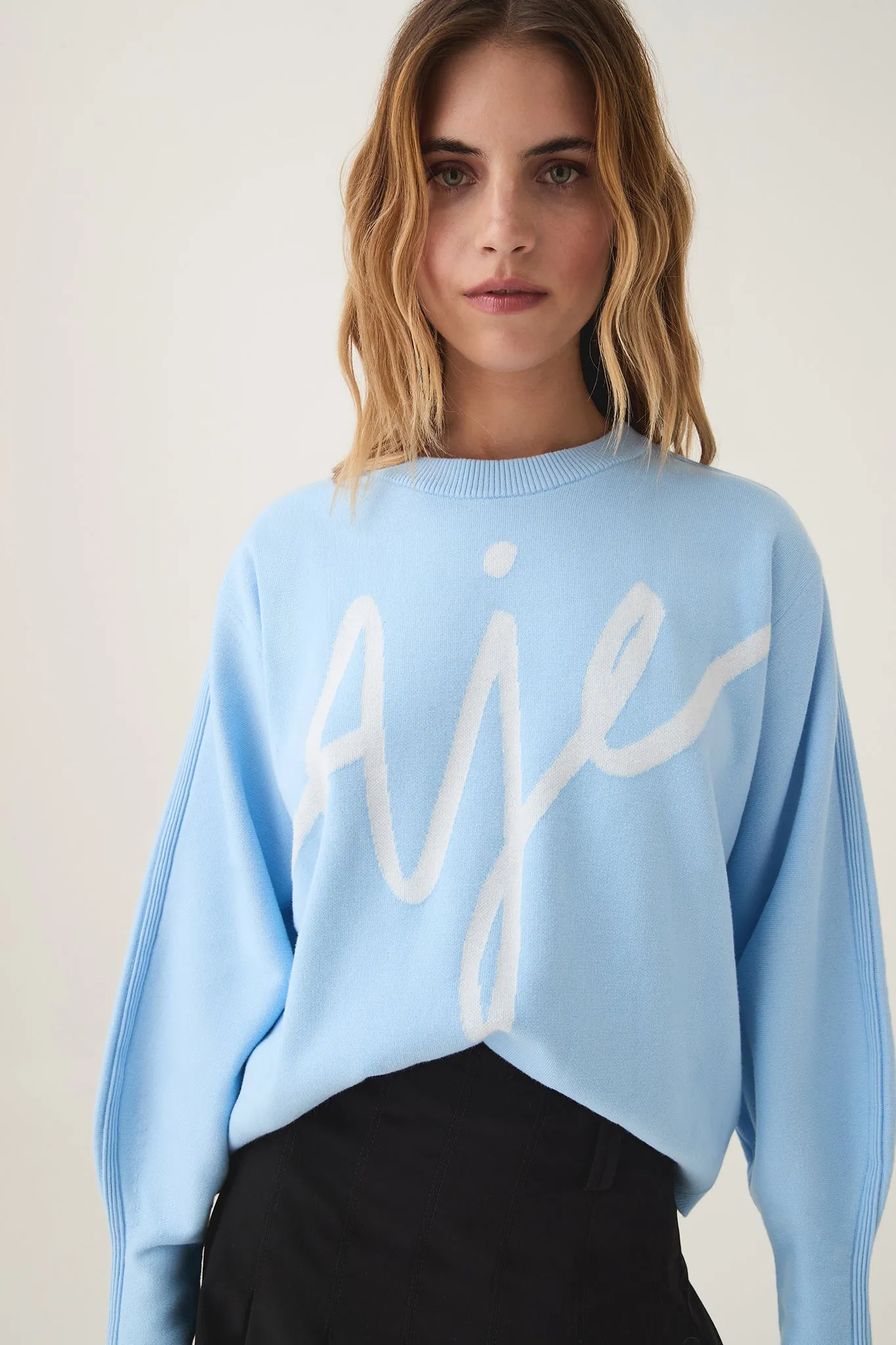 Equation Knit Crew Jumper sold by Aje