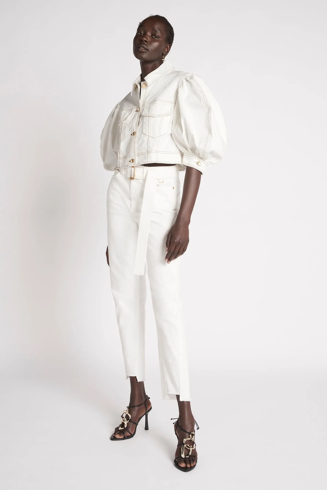 Bianca Denim Belted Jean sold by Aje product image thumbnail 3