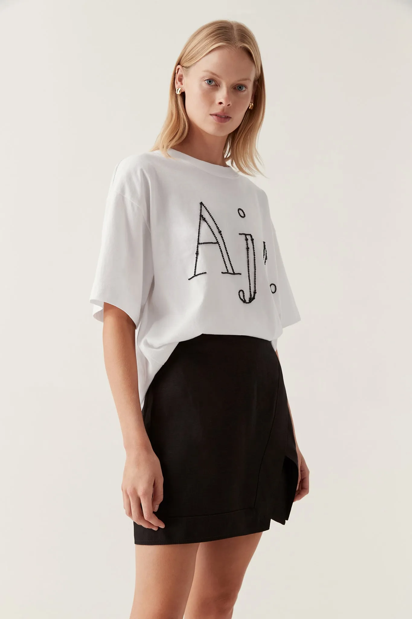 Amity Beaded Oversized Tee sold by Aje product image thumbnail 3