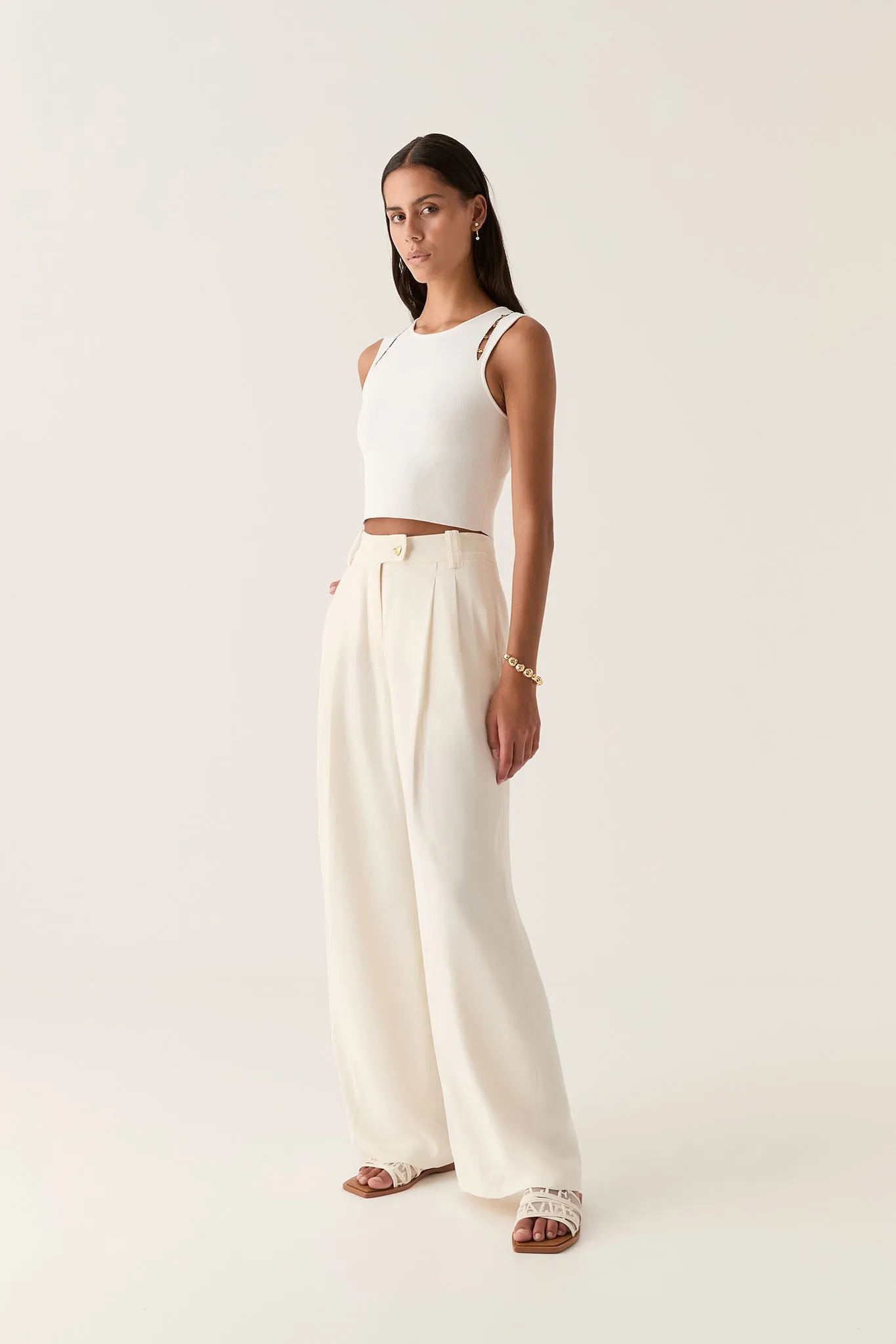 Harlem Pleat Front Pant sold by Aje product image thumbnail 5