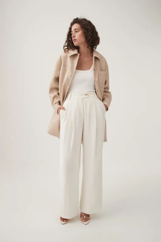 Harlem Pleat Front Pant sold by Aje