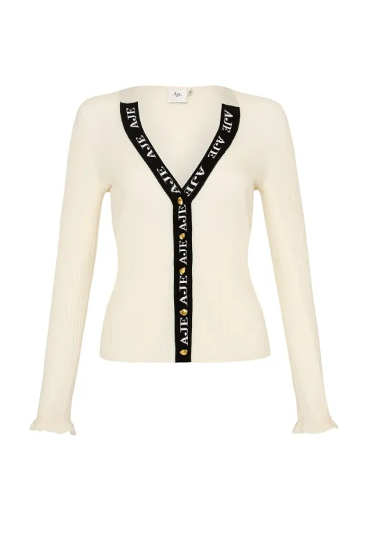 Duality Seamless Cardigan made by Aje