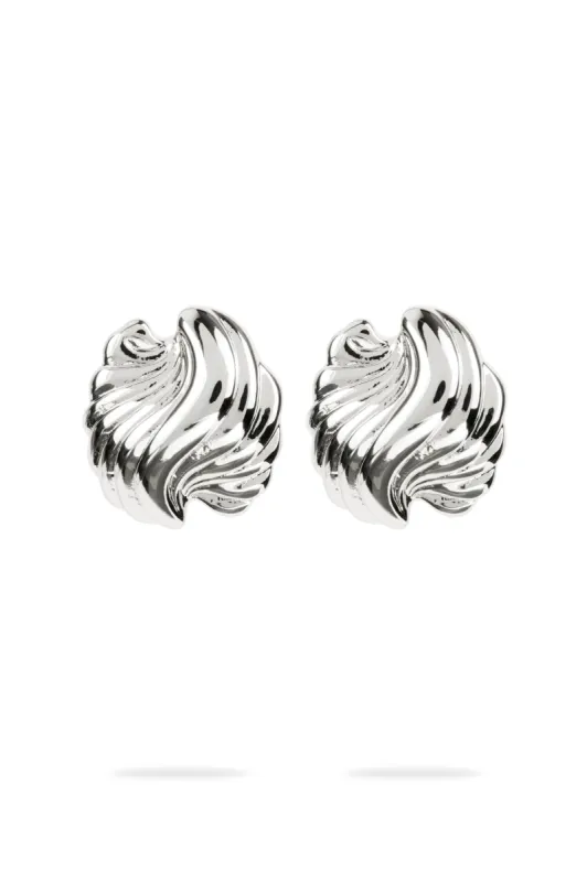 Alina Clamshell Earring sold by Aje
