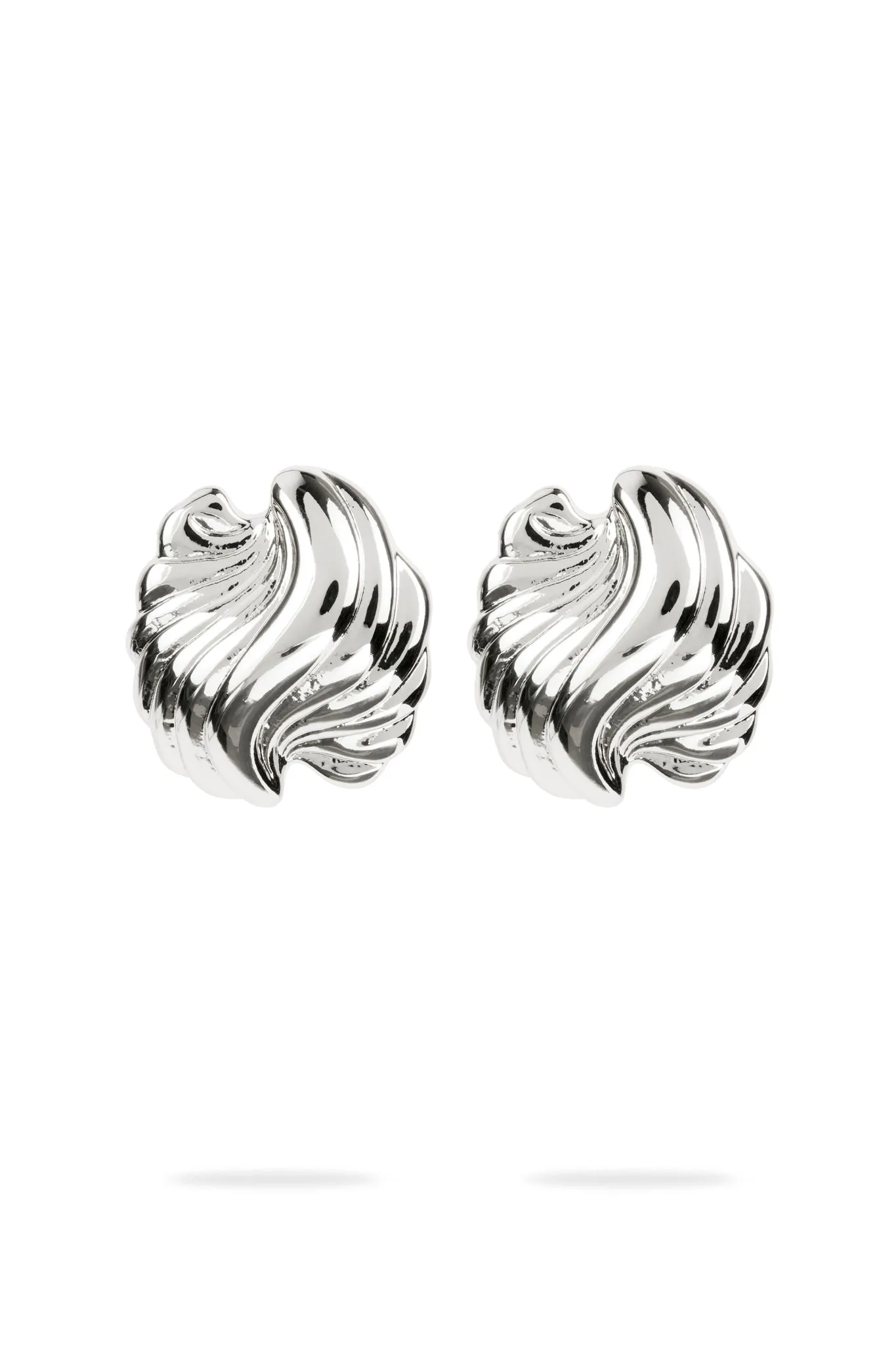 Alina Clamshell Earring sold by Aje