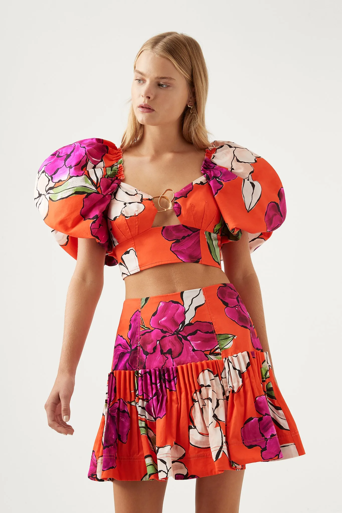 Niki Pleated Mini Skirt sold by Aje product image thumbnail 3