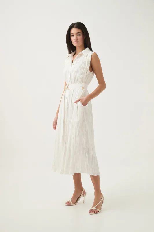 Madeleine Belted Midi Dress | Parallel