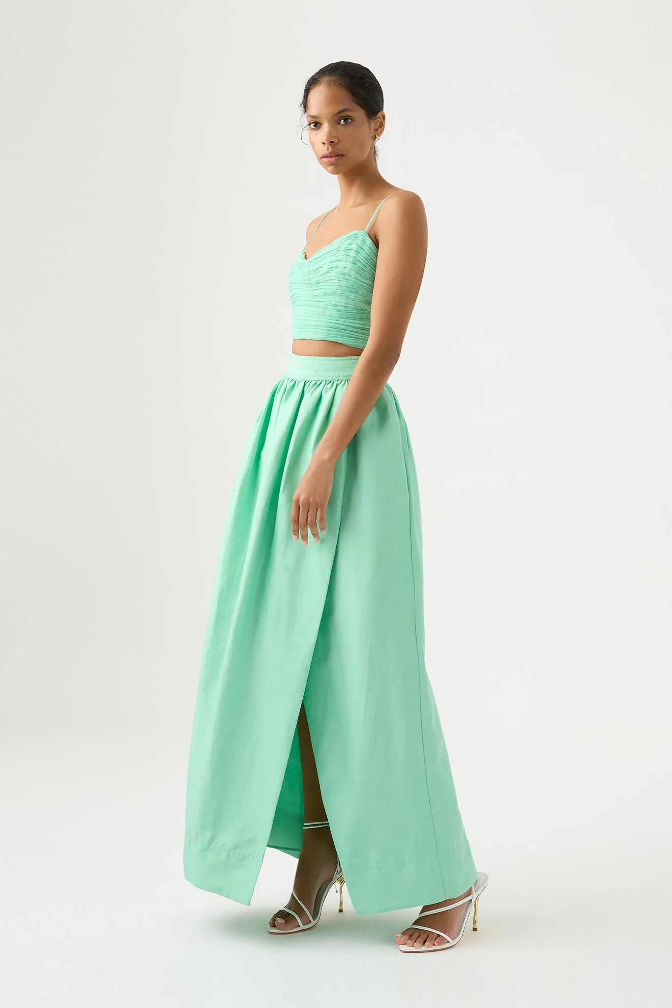 Mirabelle Tulip Maxi Skirt sold by Aje product image thumbnail 3